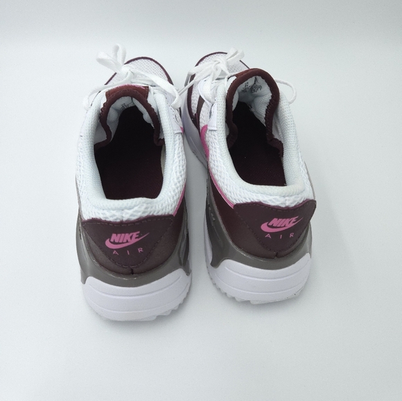 AIR MAX SYSTM (GS) White/Burgandy/Pink  Kids Shoes   DQ0284 116 - Picture 7 of 9